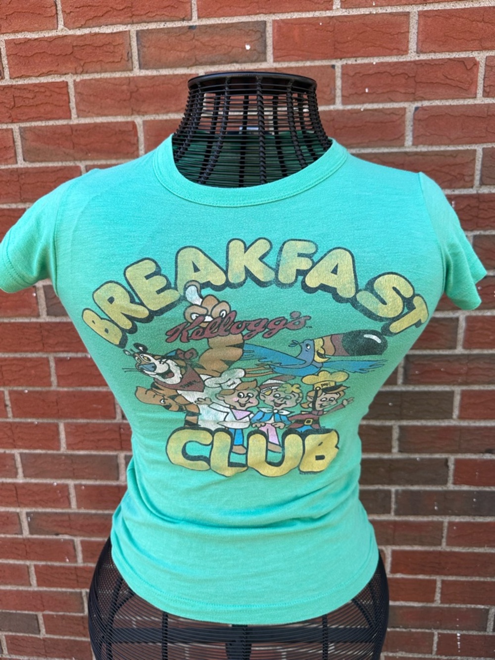 Junk Food Clothing Green 'Breakfast Club' Graphic Tee
